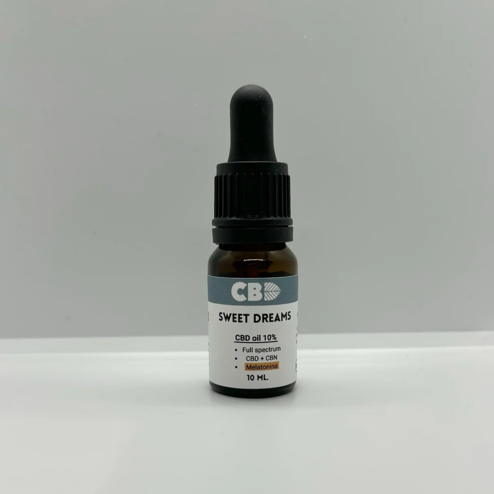 Aceite de CBD 10% - con Melatonina CBN 5% - MCT