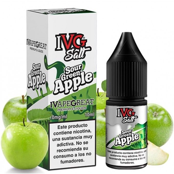 IVG Salts - Apple Sours 10ml (10mg)