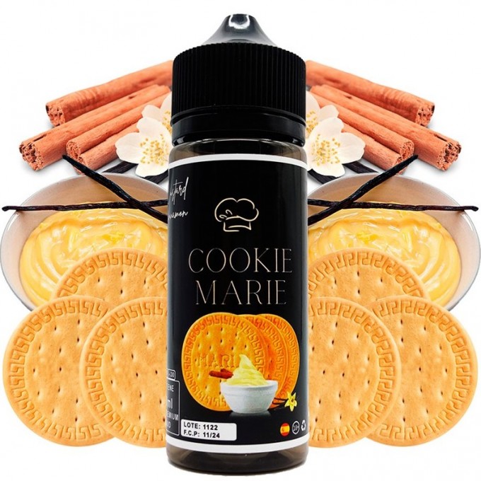 Custard Cinnamon 100ml - Cookie Marie