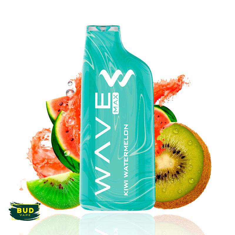 Bud Vape Wave Max – Pod desechable Kiwi Watermelon – 8000puffs