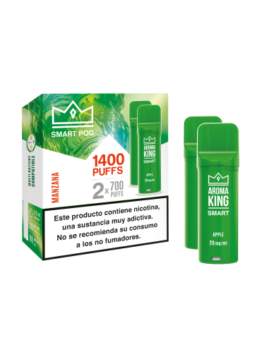 Aroma King Smart - Pack 2 Cápsulas (Manzana Helada)