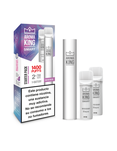 Aroma King Smart - Pack 2 + Batería (Frutos Rojos)