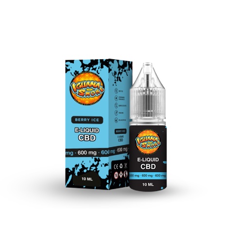 Iguana Smoke - Berry Ice CBD (300mg) - 10ml