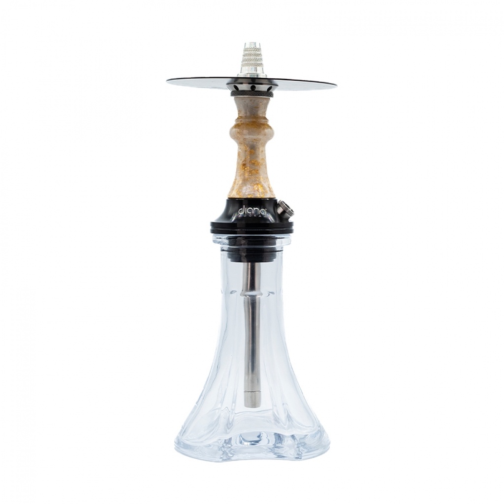 Diana Hookah Mikro - Blanco/Perla/Oro