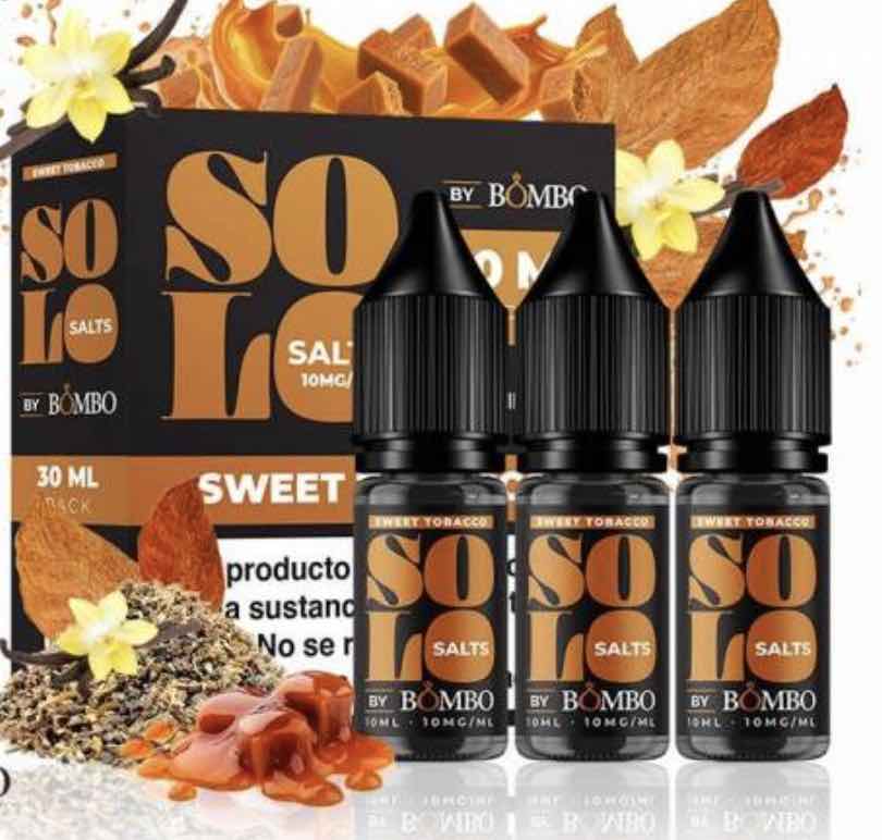 Sweet Tobacco 3x10ml - Solo Salts by Bombo (20mg)