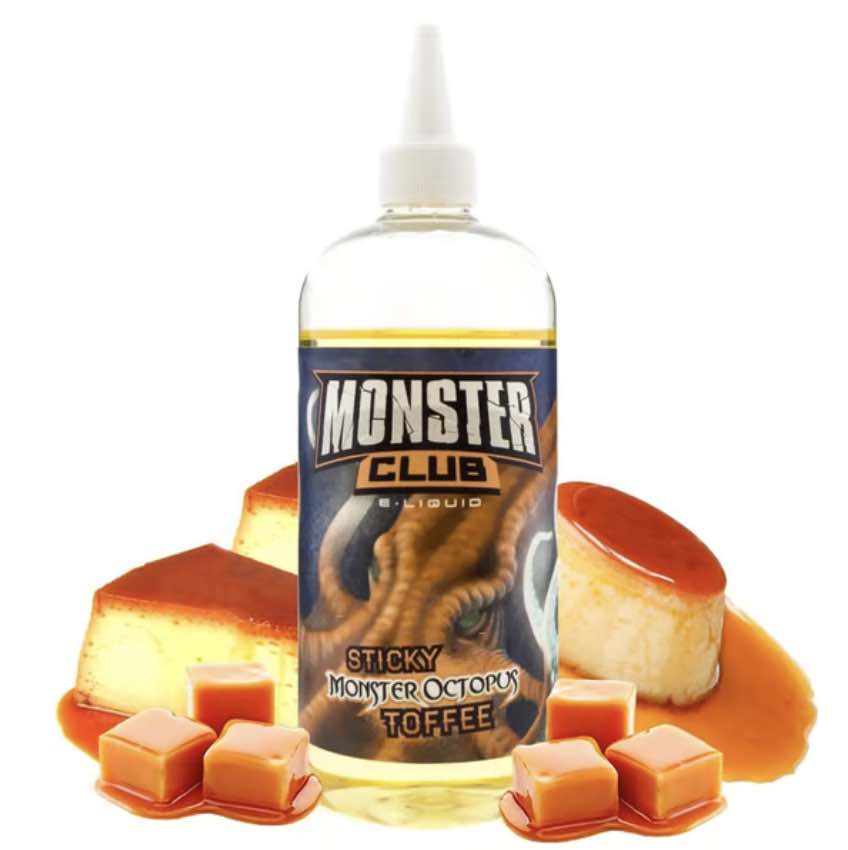 Monster Club  Sticky Monster Octopus Toffee 450 ml 0mg