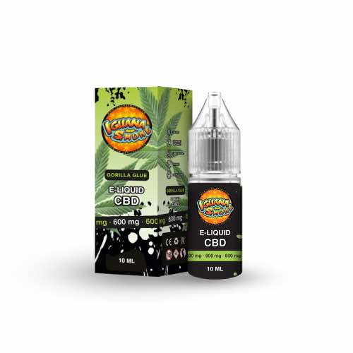 Iguana Smoke - Gorilla Glue CBD (600mg) - 10ml