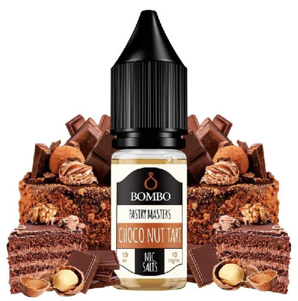 Choco Nut Tart 10ml - Pastry Masters Nic Salts by Bombo (20mg)