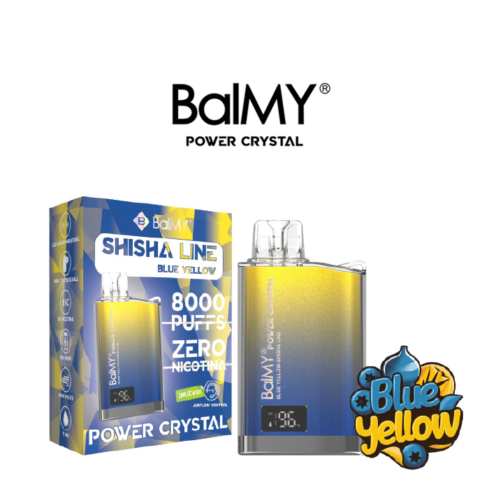 BALMY Power Crystal 8000 - Blue Yellow