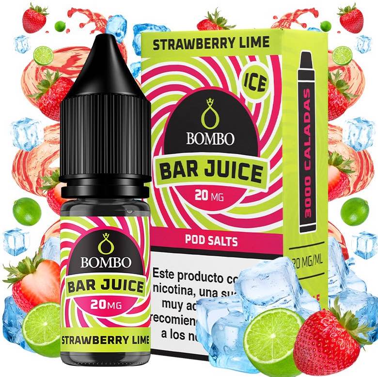 Bombo Bar Juice - Strawberry Lime 10ml (20mg)