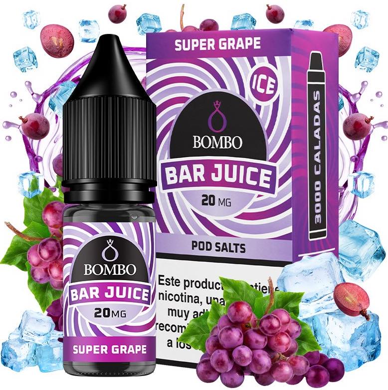 Bombo Bar Juice - Super Grape 10ml (20mg)