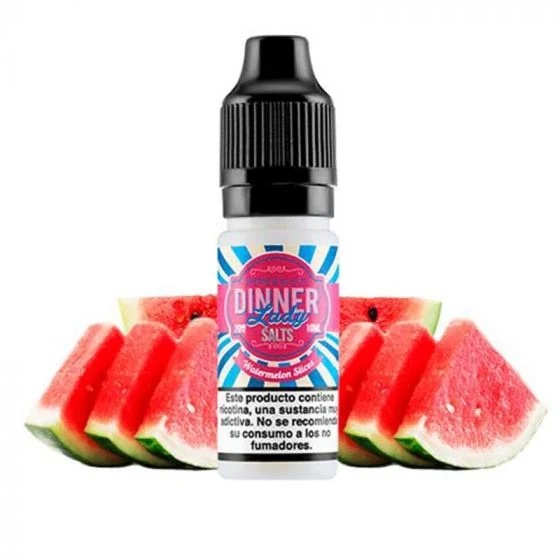 Dinner Lady Salts - Watermelon Slices 10ml