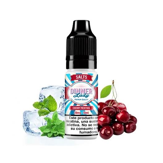 Dinner Lady Salts - Cherry Menthol - 10ml