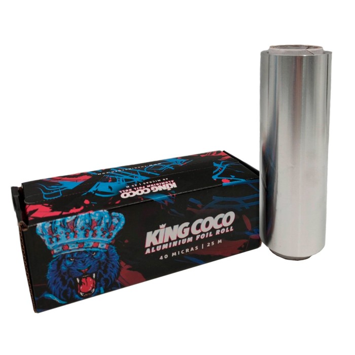 Rollo Papel Aluminio King Coco - 40 micras