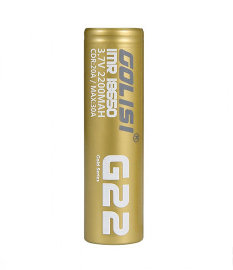 Pila Golisi G22 IMR 18650 2200 mAh 20A