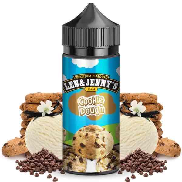 Cookie Dough - Len &amp; Jenny's 0mg - 100ml