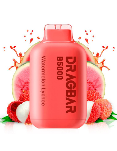 Pods Desechables Dragbar Zovoo B5000 - Watermelon Lychee (5000 caladas)