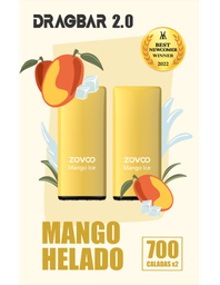 Dragbar 2.0 Zovoo - 2x Mango Ice 20mg