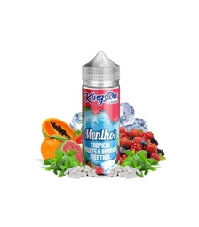 Tropical Fruits &amp; Berries Menthol 100ml - Kingston E-Liquids