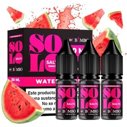 Watermelon 3x10ml - Solo Salts by Bombo (20mg)