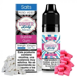 Dinner Lady Salts - Bubble Gum 10ml