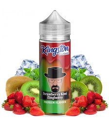 Strawberry Kiwi Zingberry 100ml - Kingston E-Liquids