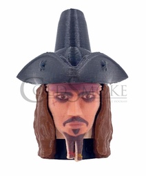 Boquilla 3D - Jack Sparrow